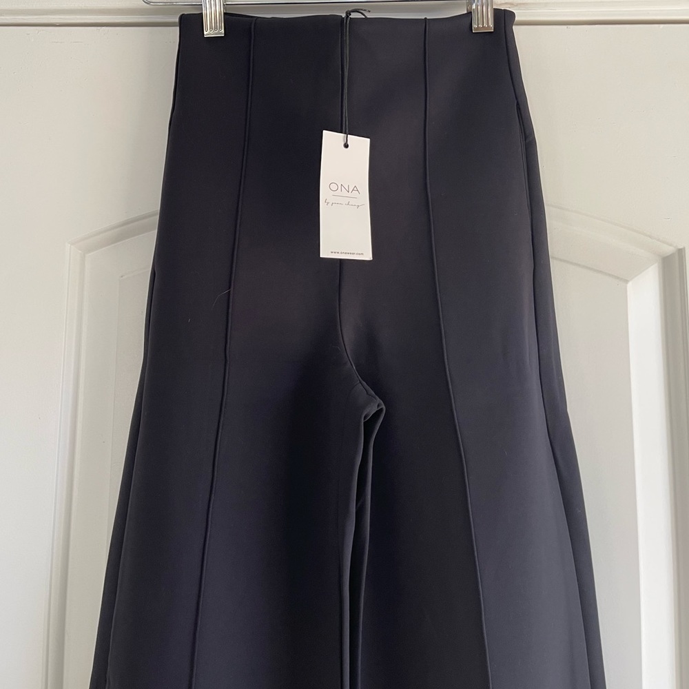 Ona by Yoon Chung Jade Wide Leg Pant - XS - Picture 4 of 6
